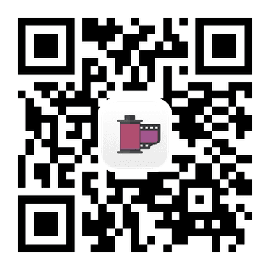 QR code to download FilmFolio film photography app from Apple App Store